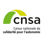 Logo de la CNSA, partenaire du programme Aspie-Friendly